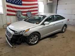 Salvage cars for sale from Copart Lyman, ME: 2015 Hyundai Sonata SE