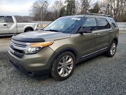 Salvage cars for sale at Concord, NC auction: 2012 Ford Explorer XLT