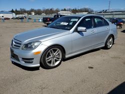 Salvage cars for sale from Copart Pennsburg, PA: 2012 Mercedes-Benz C 300 4matic