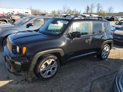 Salvage cars for sale from Copart Bridgeton, MO: 2019 Jeep Renegade Latitude