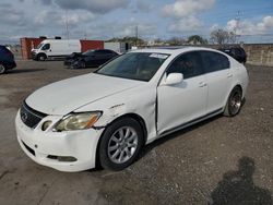 Salvage cars for sale from Copart Homestead, FL: 2006 Lexus GS 300