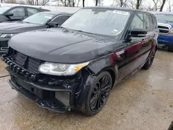 Land Rover salvage cars for sale: 2016 Land Rover Range Rover Sport HSE