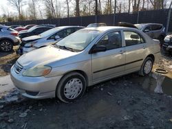 Toyota salvage cars for sale: 2004 Toyota Corolla CE