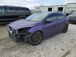 Salvage cars for sale at Kansas City, KS auction: 2018 Ford Focus ST
