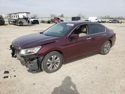 Salvage cars for sale from Copart Kansas City, KS: 2015 Honda Accord LX