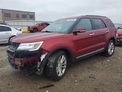 Vehiculos salvage en venta de Copart Kansas City, KS: 2018 Ford Explorer Limited