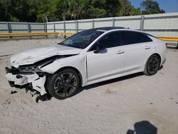 Salvage cars for sale from Copart Fort Pierce, FL: 2021 KIA K5 GT Line