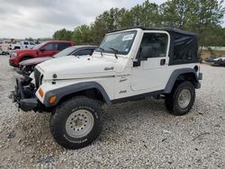 Salvage cars for sale from Copart Houston, TX: 2000 Jeep Wrangler / TJ Sport