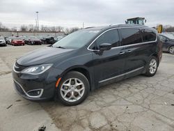 Salvage cars for sale at Fort Wayne, IN auction: 2017 Chrysler Pacifica Touring L Plus