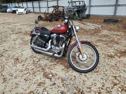 Harley-Davidson XL1200 C salvage cars for sale: 2007 Harley-Davidson XL1200 C