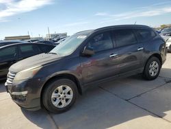 Vehiculos salvage en venta de Copart Grand Prairie, TX: 2016 Chevrolet Traverse LS