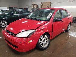 Salvage cars for sale at Elgin, IL auction: 2002 Ford Focus SE