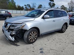 Salvage cars for sale from Copart Hampton, VA: 2013 Nissan Pathfinder S
