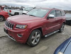 Jeep Grand Cherokee salvage cars for sale: 2014 Jeep Grand Cherokee Overland