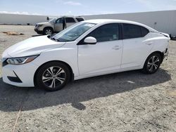Salvage cars for sale at Adelanto, CA auction: 2020 Nissan Sentra SV