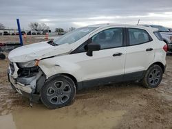 Salvage cars for sale at Haslet, TX auction: 2018 Ford Ecosport S