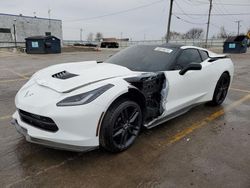 Chevrolet Corvette salvage cars for sale: 2015 Chevrolet Corvette Stingray 2LT