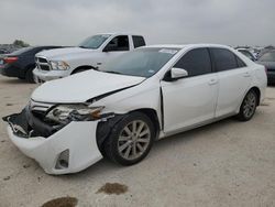 Salvage cars for sale from Copart San Antonio, TX: 2012 Toyota Camry Base