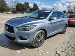 Infiniti Vehiculos salvage en venta: 2016 Infiniti QX60