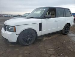 Salvage cars for sale from Copart Woodhaven, MI: 2011 Land Rover Range Rover HSE Luxury