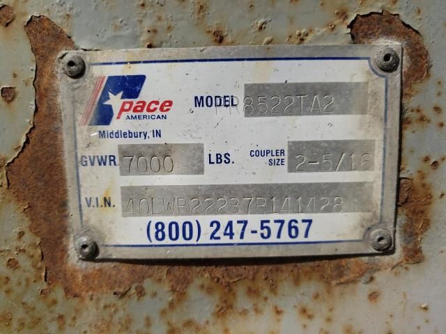 2007 Pace American Trailer