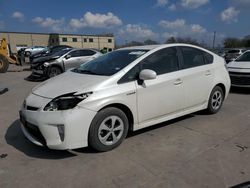 Salvage cars for sale from Copart Wilmer, TX: 2015 Toyota Prius