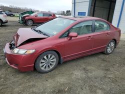 Honda salvage cars for sale: 2009 Honda Civic EX