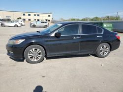 Honda Accord Sport salvage cars for sale: 2014 Honda Accord Sport