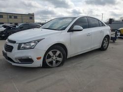 Salvage cars for sale from Copart Wilmer, TX: 2015 Chevrolet Cruze LT