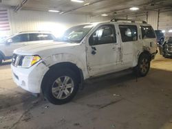 Salvage cars for sale at Franklin, WI auction: 2005 Nissan Pathfinder LE