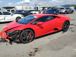 Salvage cars for sale from Copart San Martin, CA: 2020 Lamborghini Huracan EVO