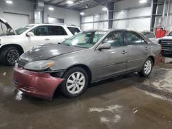 Salvage cars for sale at Ham Lake, MN auction: 2002 Toyota Camry LE