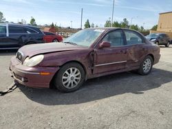 Hyundai salvage cars for sale: 2005 Hyundai Sonata GLS