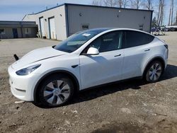 Salvage cars for sale from Copart Arlington, WA: 2021 Tesla Model Y