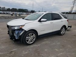 Salvage cars for sale from Copart Dunn, NC: 2018 Chevrolet Equinox Premier