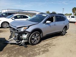 Salvage cars for sale from Copart San Diego, CA: 2022 Subaru Outback Limited XT