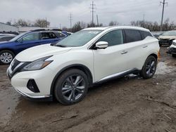 Salvage cars for sale from Copart Columbus, OH: 2022 Nissan Murano Platinum