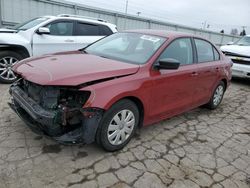 Salvage cars for sale at Dyer, IN auction: 2016 Volkswagen Jetta S