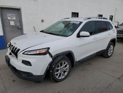 Salvage cars for sale from Copart Farr West, UT: 2014 Jeep Cherokee Latitude