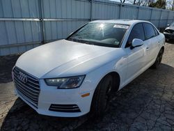 Salvage cars for sale at Bridgeton, MO auction: 2017 Audi A4 Premium