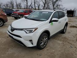 Toyota Rav4 Limited salvage cars for sale: 2016 Toyota Rav4 Limited