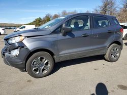 Salvage cars for sale at Brookhaven, NY auction: 2022 Ford Ecosport S