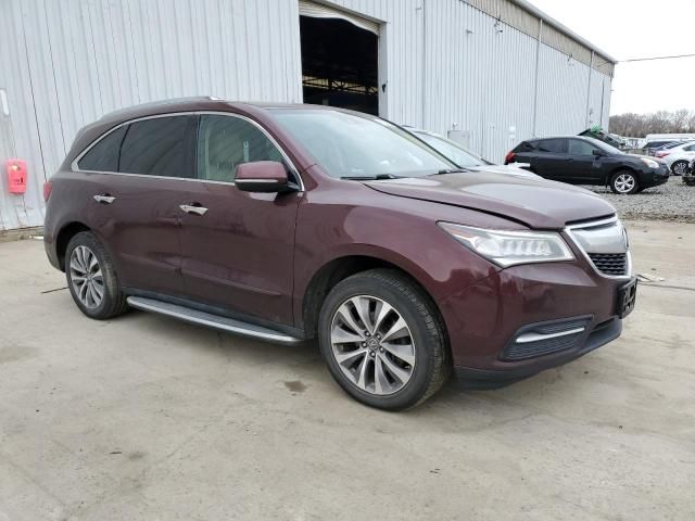 2015 Acura MDX Technology