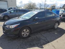 Chevrolet salvage cars for sale: 2017 Chevrolet Cruze LS