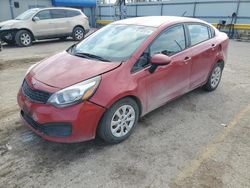 Salvage cars for sale from Copart Wichita, KS: 2014 KIA Rio LX