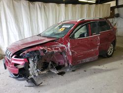 Vehiculos salvage en venta de Copart Ebensburg, PA: 2017 Jeep Cherokee Latitude