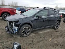 Vehiculos salvage en venta de Copart Arlington, WA: 2022 Subaru Crosstrek Limited