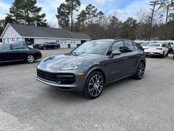 Porsche salvage cars for sale: 2019 Porsche Cayenne Turbo