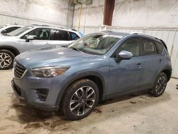 Salvage cars for sale at Milwaukee, WI auction: 2016 Mazda CX-5 GT