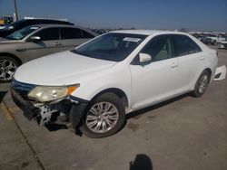 Toyota Camry salvage cars for sale: 2012 Toyota Camry Base